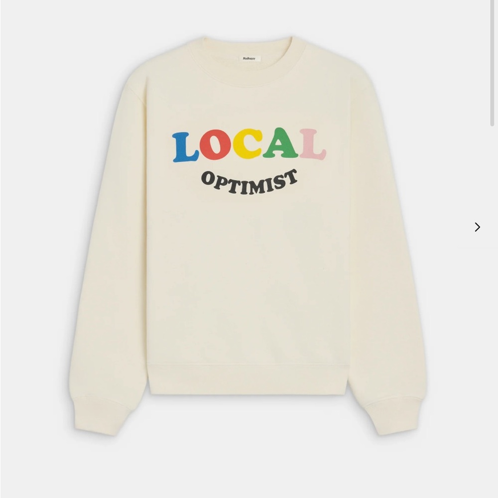 madhappy local optimist crewneck